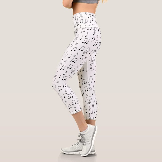 Just Noted White Capri Leggings (Left)
