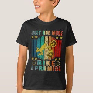 Just One More Bike Funny Vintage Mountain Biking T-Shirt