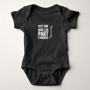 Just One More Car Part I Promise Baby Bodysuit