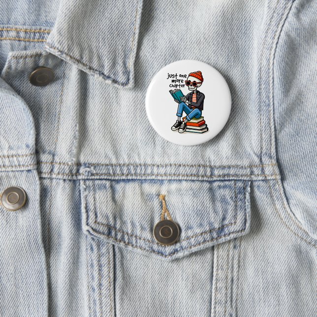 Just One More Chapter 2 Inch Round Button (In Situ)