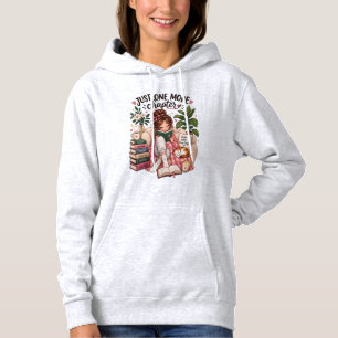 Just One More Chapter – Cozy Book Lover Reading Hoodie