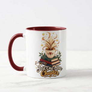 Just One More Chapter Cozy Coffee and Books Mug