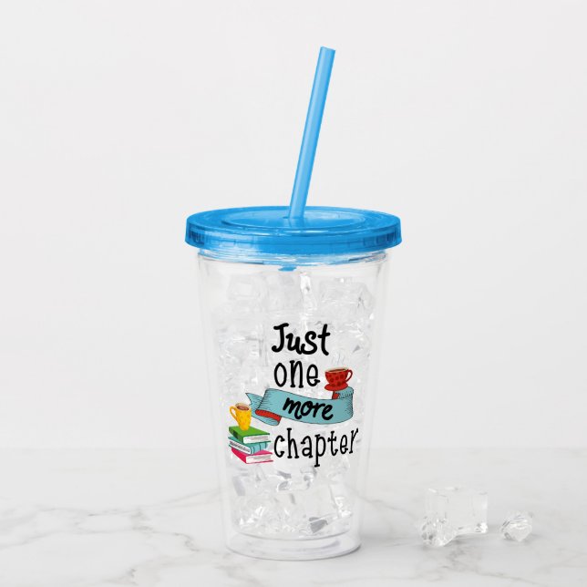 Just One More Chapter Insulated Cup (Back Ice)