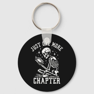 Just One More Chapter Keychain