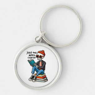 Just One More Chapter Keychain