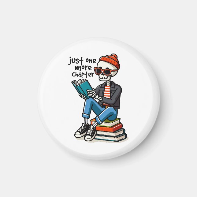 Just One More Chapter Magnet (Front)