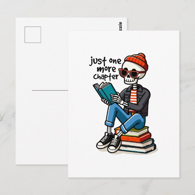 Just One More Chapter Postcard (Front/Back)
