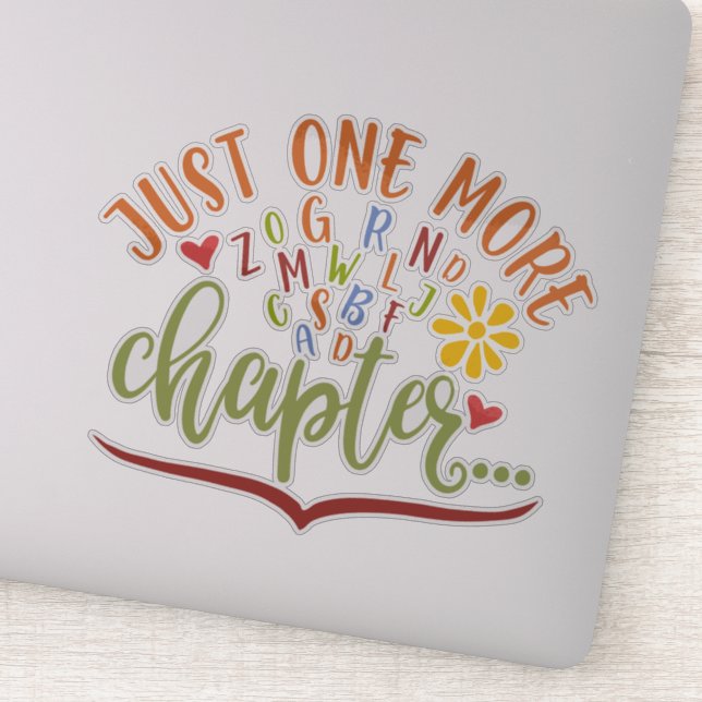 Just One More Chapter. Reading Design For Students (Detail)