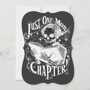 Just One More Chapter Skeleton Reader Funny