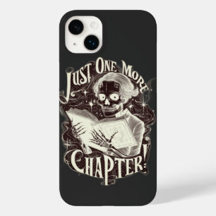 Just One More Chapter Skeleton Reader Funny  Case-Mate iPhone 14 Plus Case