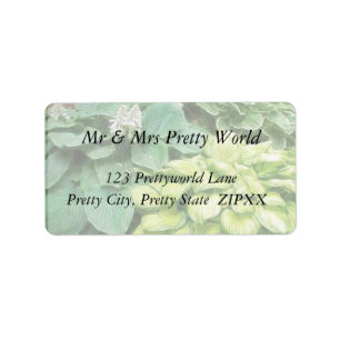 Just One More Hosta! Label