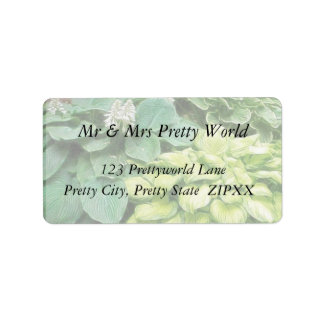 Just One More Hosta! Label