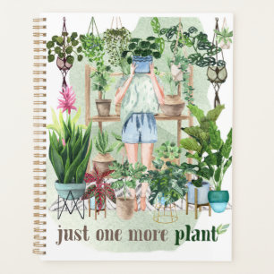 Just One More Plant Notebook Planner