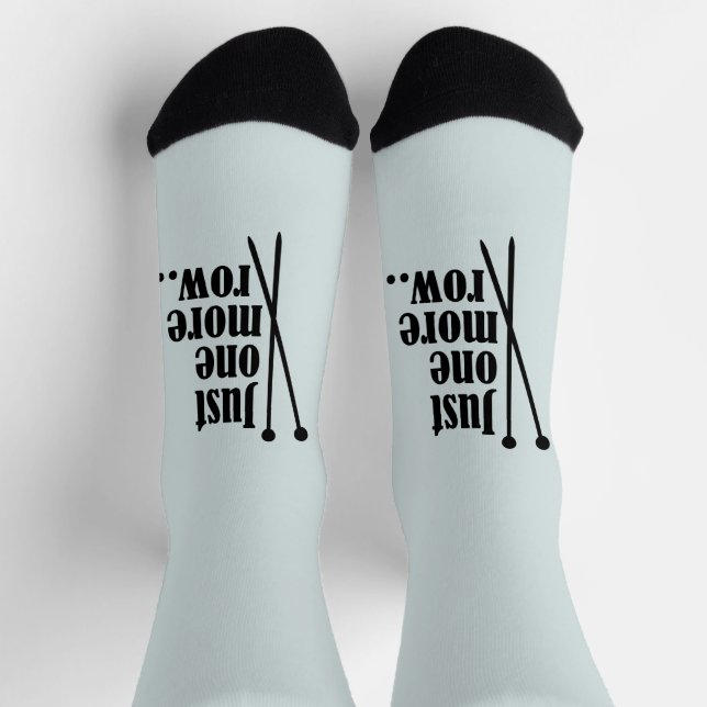 Just one more row -  socks (Top)