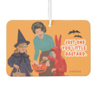 Just one you little scamp! Funny Halloween.