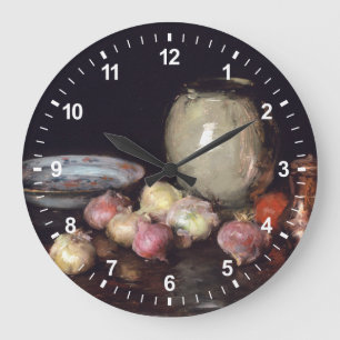 Just Onions Large Clock