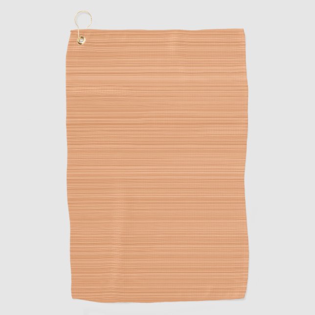 Just Peachy Golf Towel (Front)