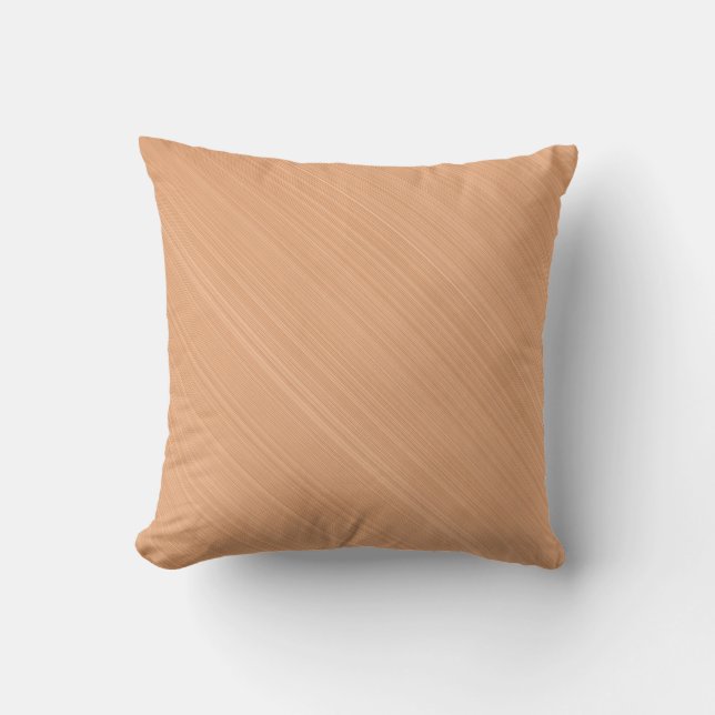 Just Peachy Outdoor Pillow (Front)