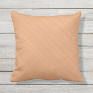 Just Peachy Outdoor Pillow