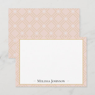 Just Peachy Peach Personalized Card