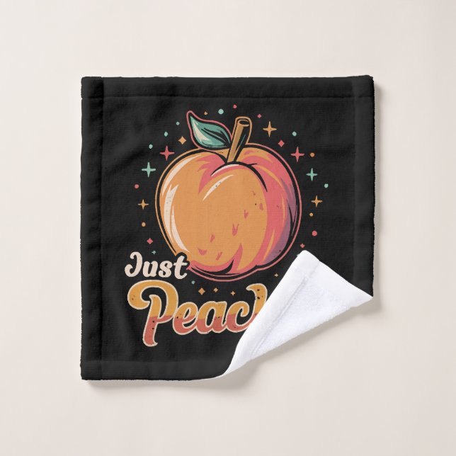 Just peachy! wash cloth (Wash Cloth)