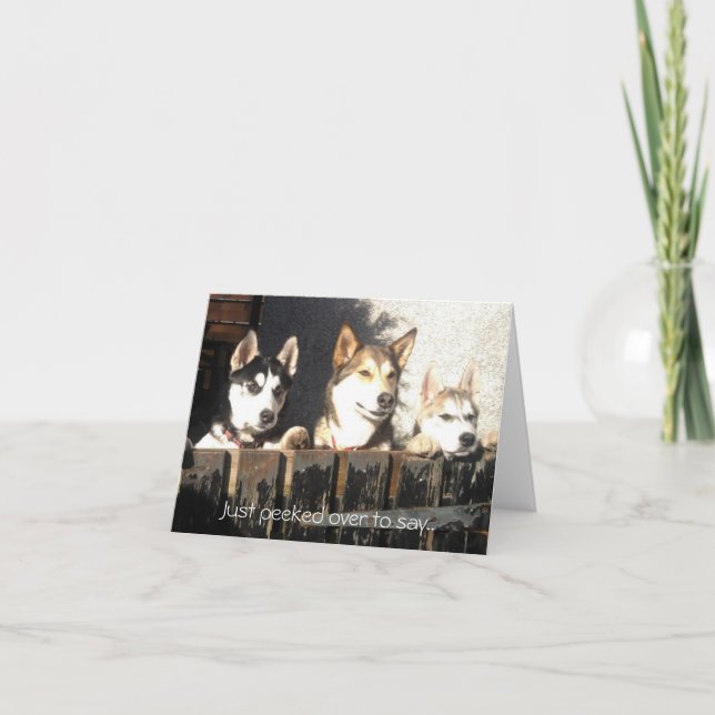 Just peeked over to say.. card (Front)