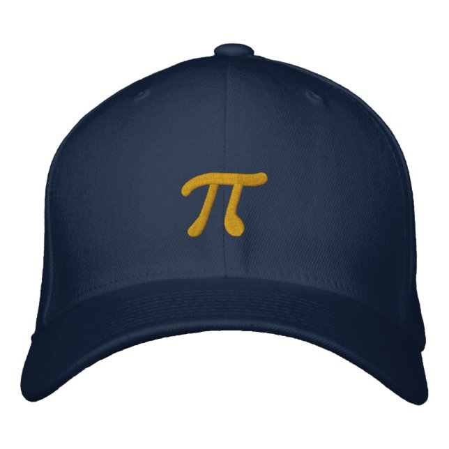 Just Pi Embroidered Hat (Front)