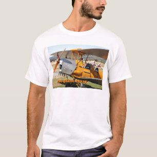 Just plane crazy: Tiger Moth biplane aircraft T-Shirt
