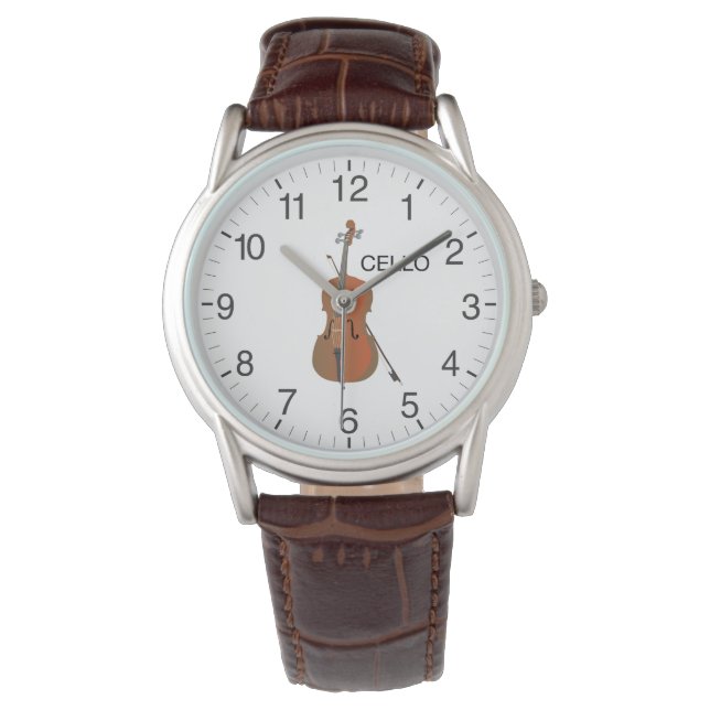 Just Play the Cello Watch (Front)