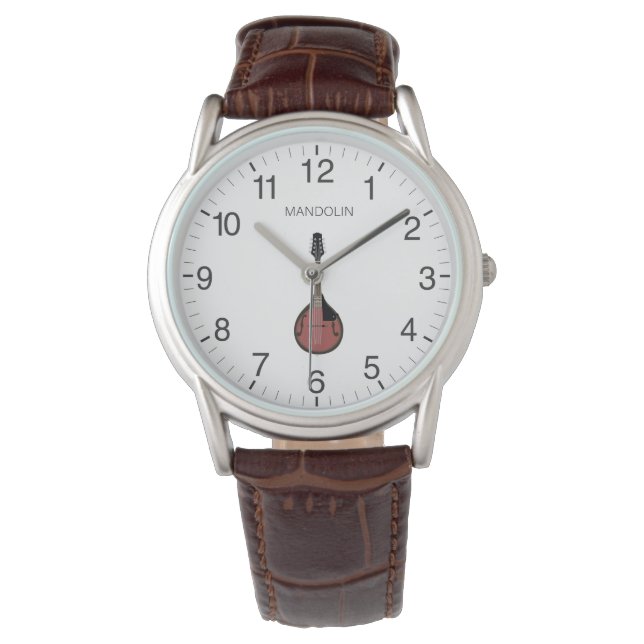 Just Play the Mandolin Watch (Front)