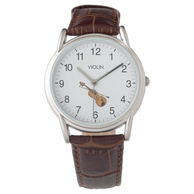 Just Play the Violin Watch (Front)