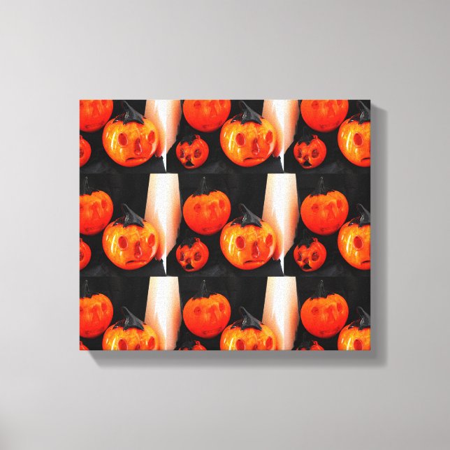 Just pumpkins canvas print (Front)