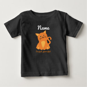 Just Purrfect Cute Quote With Orange Kitten Baby T-Shirt