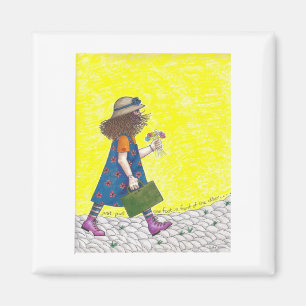 Just put one foot in front of the other magnet