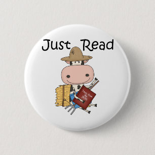 Just Read 2 Inch Round Button
