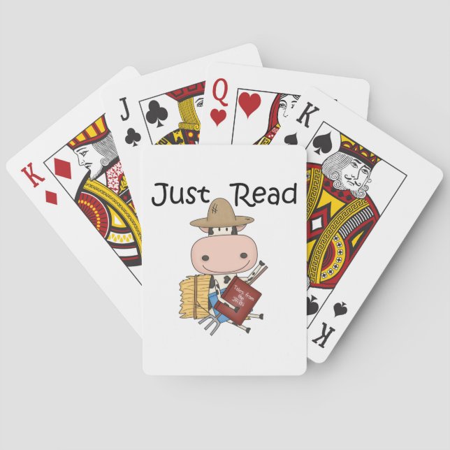Just Read Playing Cards (Back)