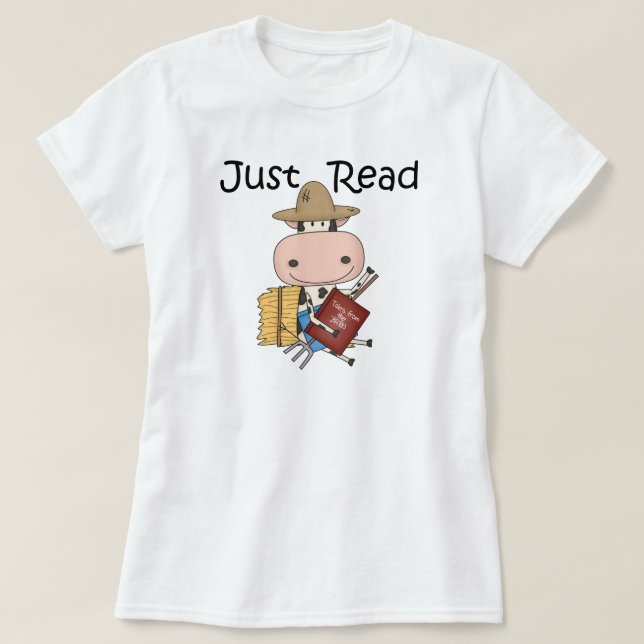 Just Read T-Shirt (Design Front)