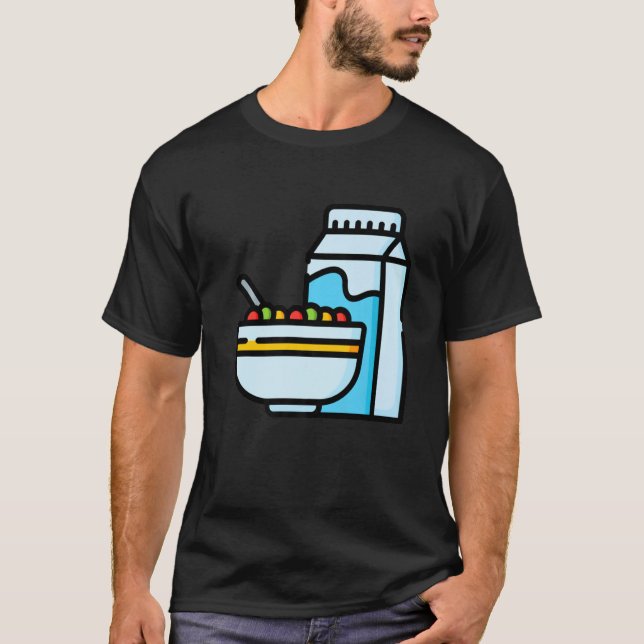 Just Really Like Breakfast Cereal OK Cereal   1 T-Shirt (Front)