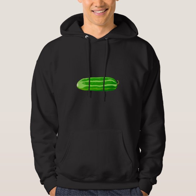 Just Really Like Cucumbers Cucumber Pickle Vegetab Hoodie (Front)