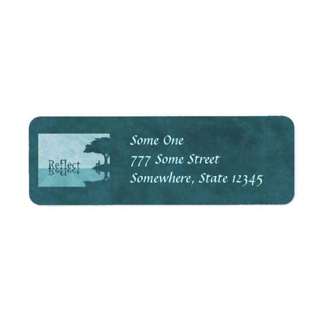 Just Reflect Address Labels (Front)