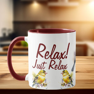 Just Relax/Bird Mug