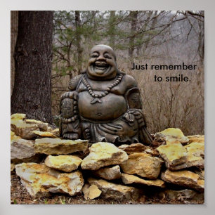 Just remember to smile poster