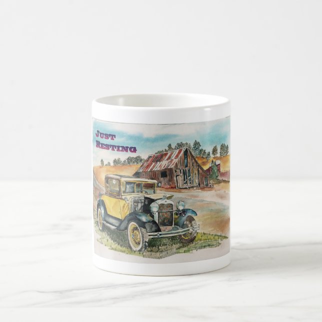 Just Resting Coffee Mug (Center)