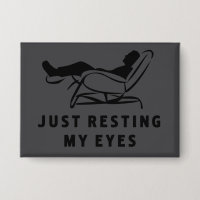 Just Resting My Eyes Funny Sarcastic Dad Joke