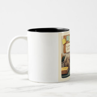 Just Resting My Eyes Two-Tone Coffee Mug