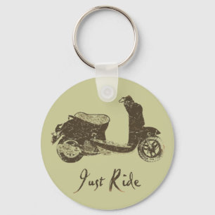 Just Ride Keychain
