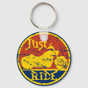 Just Ride Keychain