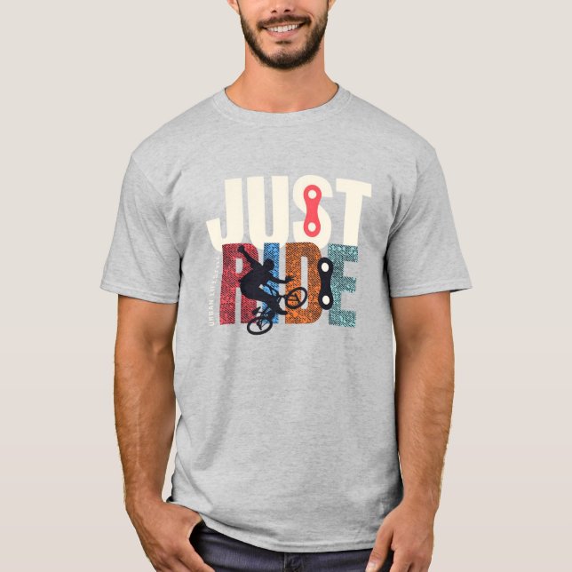 Just Ride T-Shirt (Front)