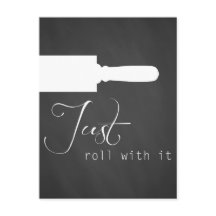 Just roll with it Postcard