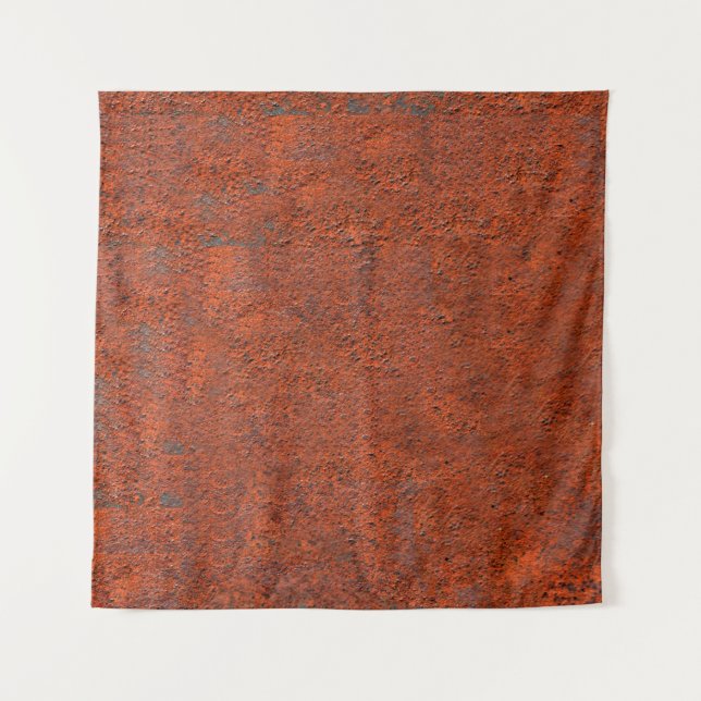 Just rust rust rusted iron metal tapestry (Front)